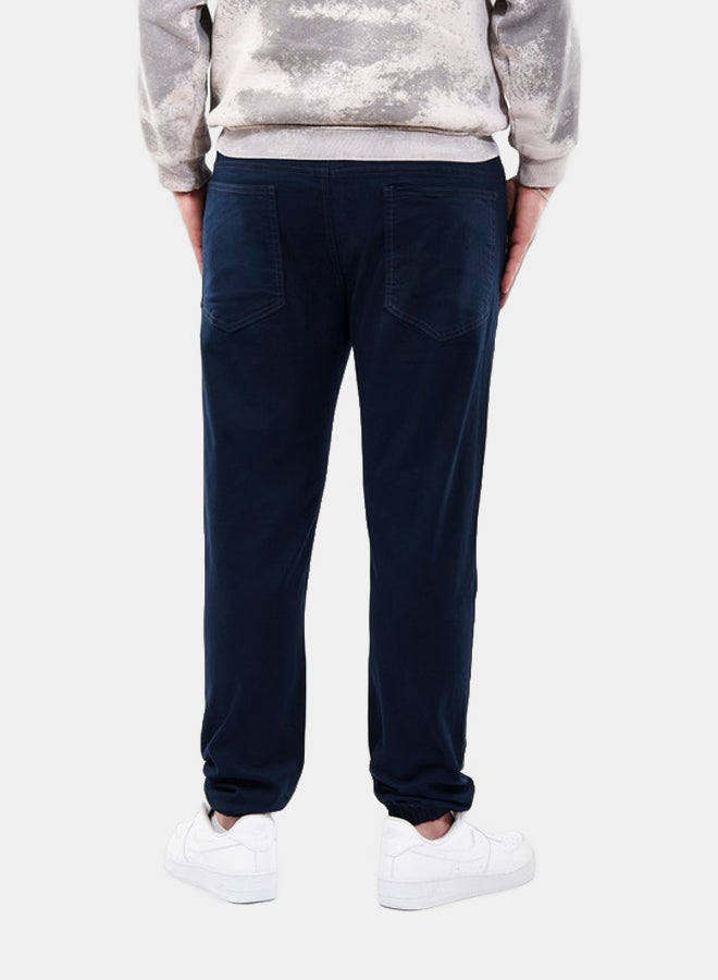 EGY WEAR Men'S Navy Gabardine Shalwar Pants - Image 3